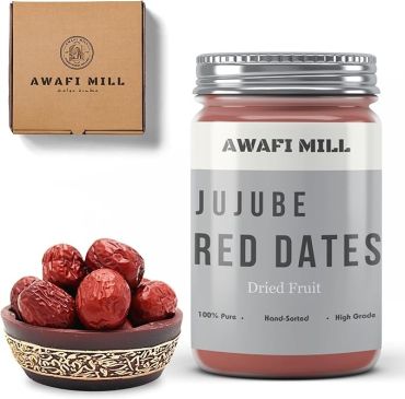 Awafi Mill Chines Red Dates Jujube Fruit Bottle of 100g